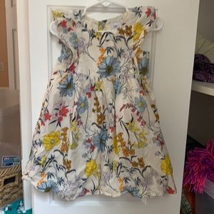 Baby Gap short sleeve floral dress